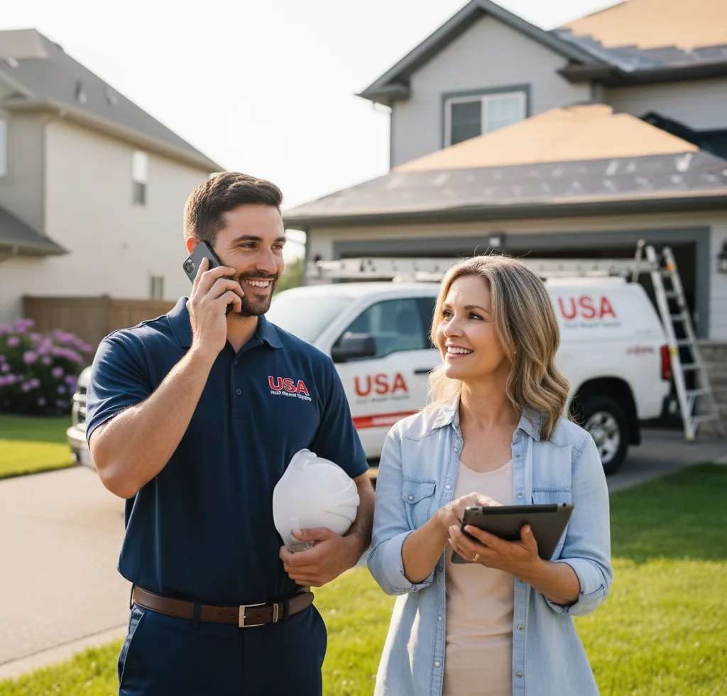 USA Roof Repair Experts customer support in Mill Run